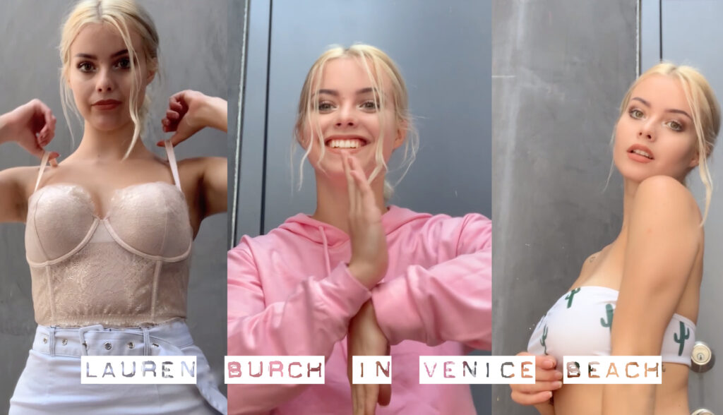 Lauren Burch tiktok youtube videos