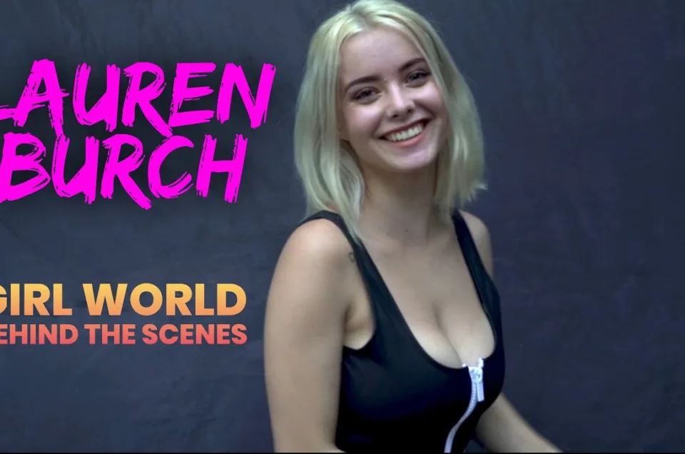 Canadian Fashion Icon Lauren Burch Behind The Scenes of Girl World